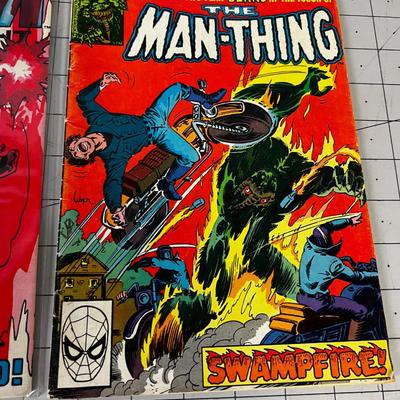 4 Vintage Marvel Comics 