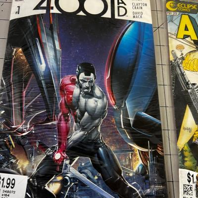 2 Comics; 4001 AD and Airbot 