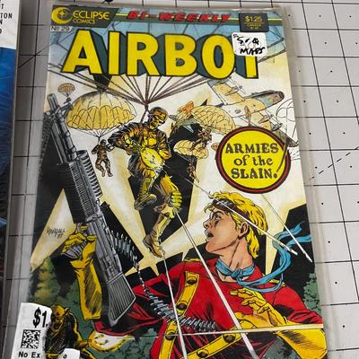 2 Comics; 4001 AD and Airbot 