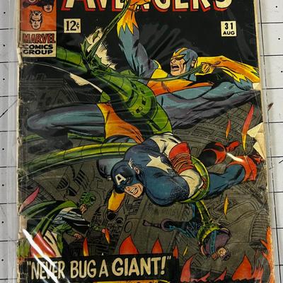 1960's The Avengers Marvel Comics Number 31 