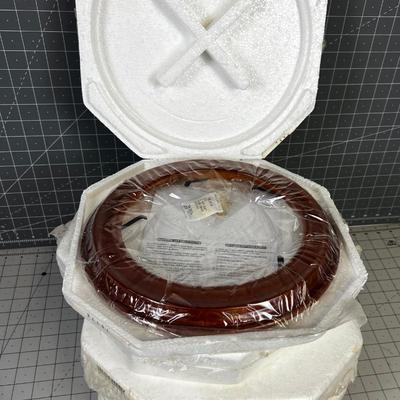 6 Wooden Display Rings for Collector Plates. 