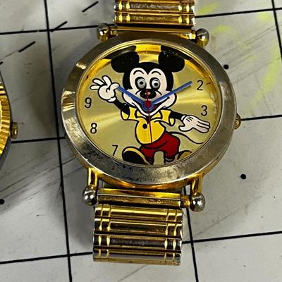 2 Mickey Mouse Watches 