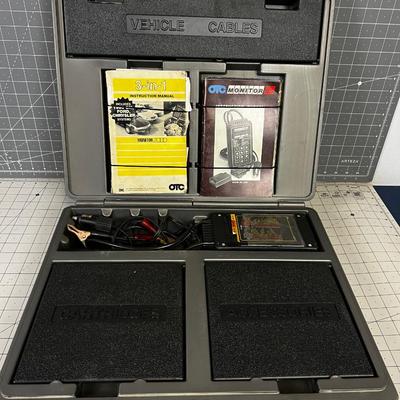 System OTC Car Checking the Engine Light on Cars. 