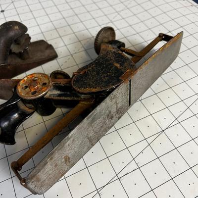 2 Antique Block Plane; one is a Stanley Circle Plane No. 113 