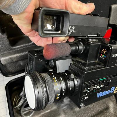 Sony Video Camera in the Case
