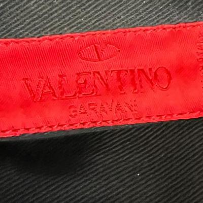 Valentino Garavani Black Leather Purse