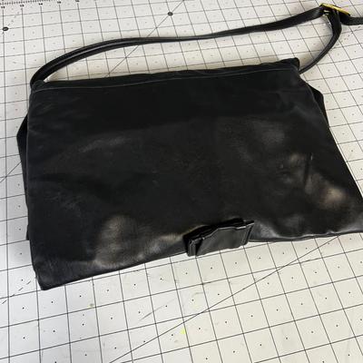 Valentino Garavani Black Leather Purse