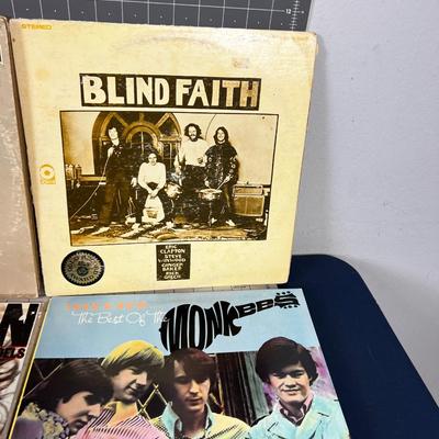 Lot of ROCK Albums (6) Fleetwood Mac, Monkeys, Bob Dillon 