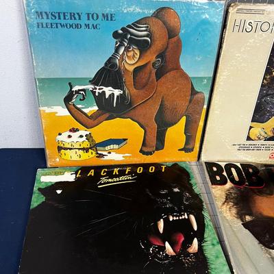 Lot of ROCK Albums (6) Fleetwood Mac, Monkeys, Bob Dillon 