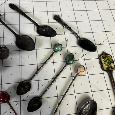 Silverplated Collector Spoons 