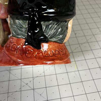 Royal Doulton Toby Bug Titled GONE AWAY! 