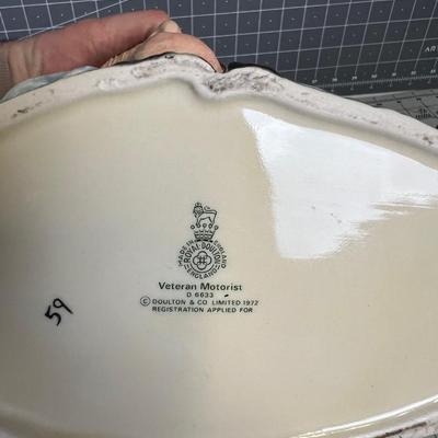 Royal Doulton Toby Bug Titled Veteran Motorist 