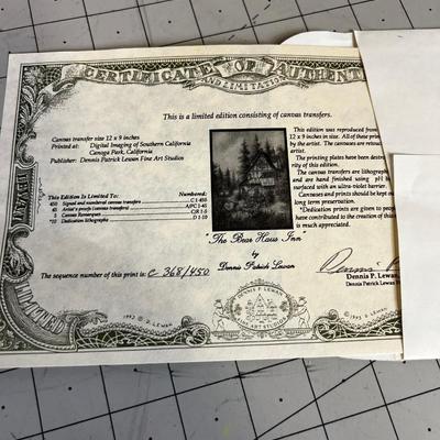 Bear Haus Inn Artist Dennis Patrick LEWAN