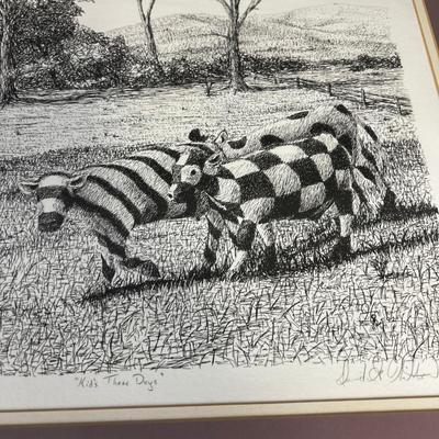 KIDS THESE DAYS (Zebra-ish) Print Limited Edition by David Hilton