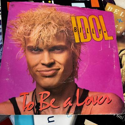 Massive Collection of Rock 45's with Picture Sleeves