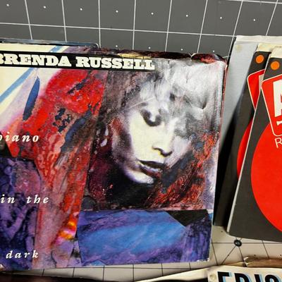 Massive Collection of Rock 45's with Picture Sleeves