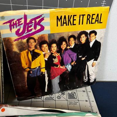 Massive Collection of Rock 45's with Picture Sleeves