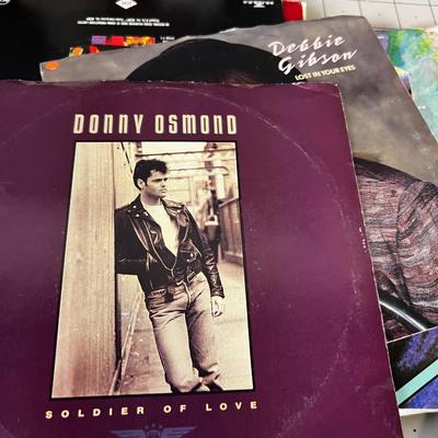 Massive Collection of Rock 45's with Picture Sleeves