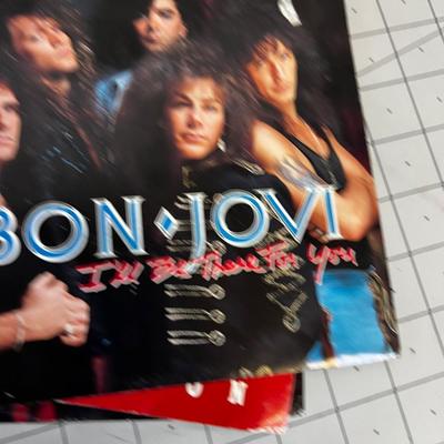 Massive Collection of Rock 45's with Picture Sleeves