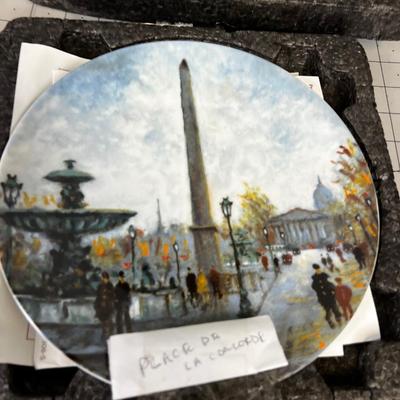 5 Collector Plates Limoges in Foam boxes 