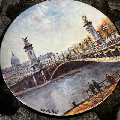 5 Collector Plates Limoges in Foam boxes 