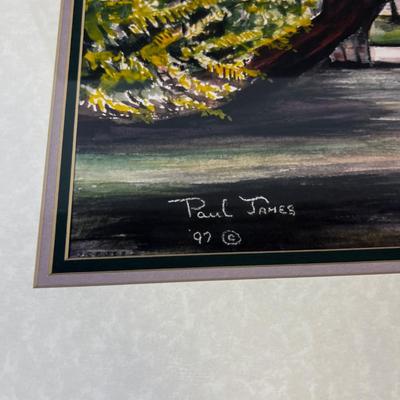 Watercolor, NOT Titled but maybe a Print by Paul James