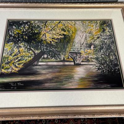 Watercolor, NOT Titled but maybe a Print by Paul James