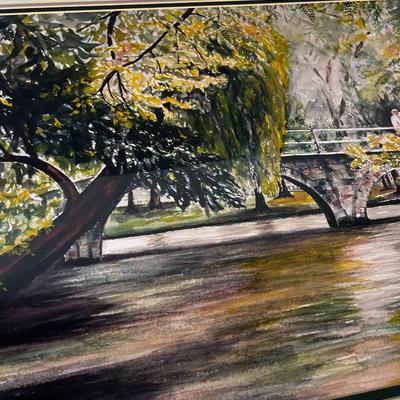 Watercolor, NOT Titled but maybe a Print by Paul James