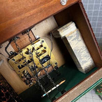 2 Coo-Coo Clocks no Pendulums, only 3 weights BUT CUTE Clocks