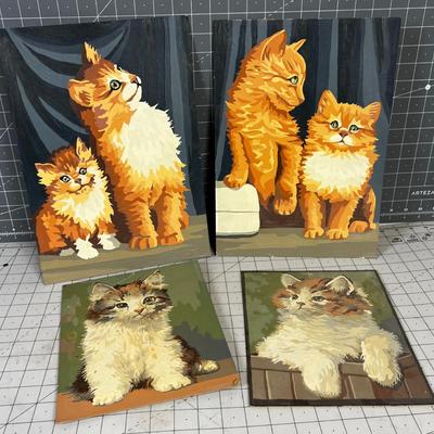 PAINT BY NUMBER KITTY'S (4) 