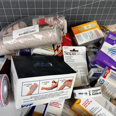 First AID LOT! Lots of it too. 