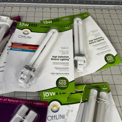 OTT-LITE Light Bulbs (5) in the package. 