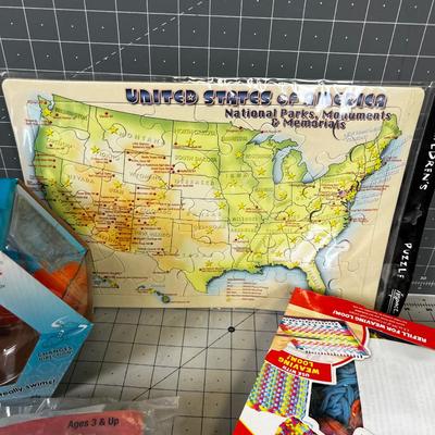 Kids Lot; Puzzles, Crafting 