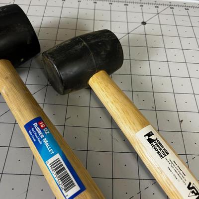 2 Rubber Mallets