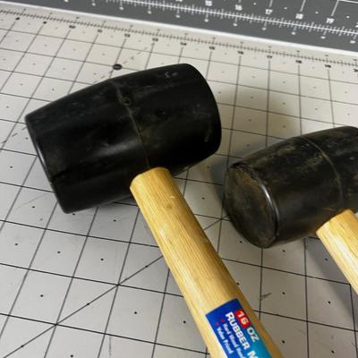 2 Rubber Mallets