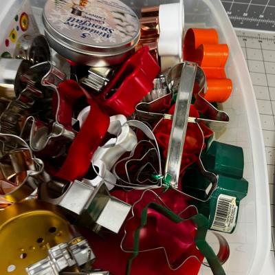 Large Collection of Cookie Cutters