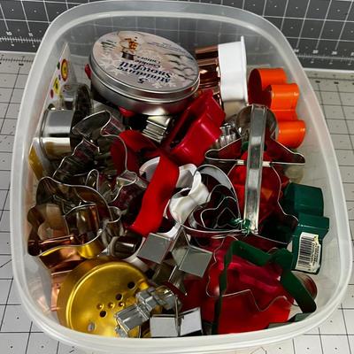 Large Collection of Cookie Cutters