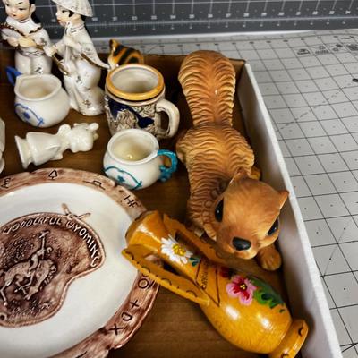 Tray of Knic-Knac's Ceramics FUN!!