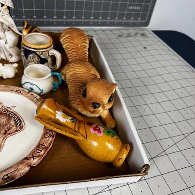 Tray of Knic-Knac's Ceramics FUN!!