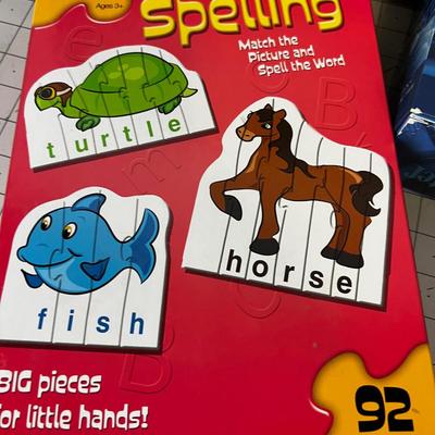 Kids stuff: Books, Crafting Kits, Spelling Thing