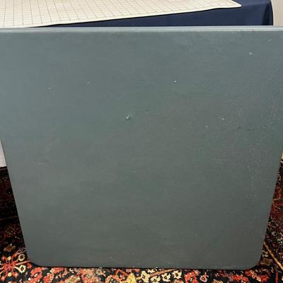 36" Blue Card Table 