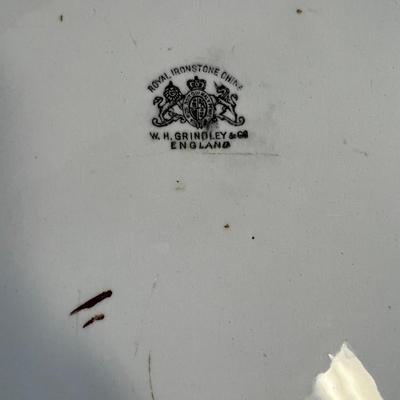 Royal Iron Stone China Serving Platter Circa 1890 