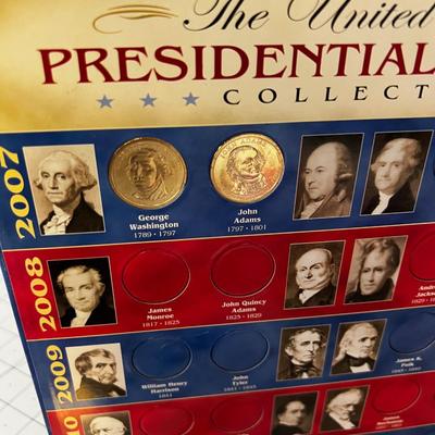 2 Presidential Dollar Collection Books