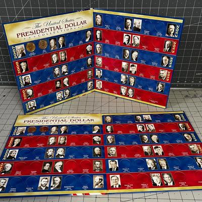 2 Presidential Dollar Collection Books