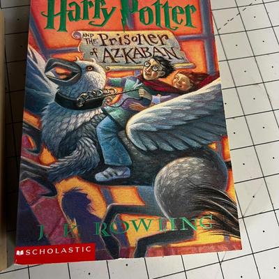 First 3 Harry Potter Books, First Edition Paperbacks 