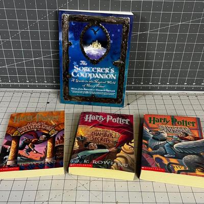 First 3 Harry Potter Books, First Edition Paperbacks 
