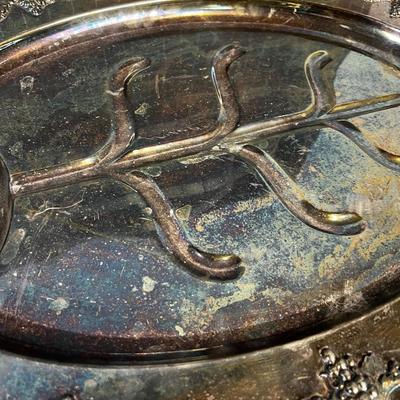 Silver Plated Meat Tray 