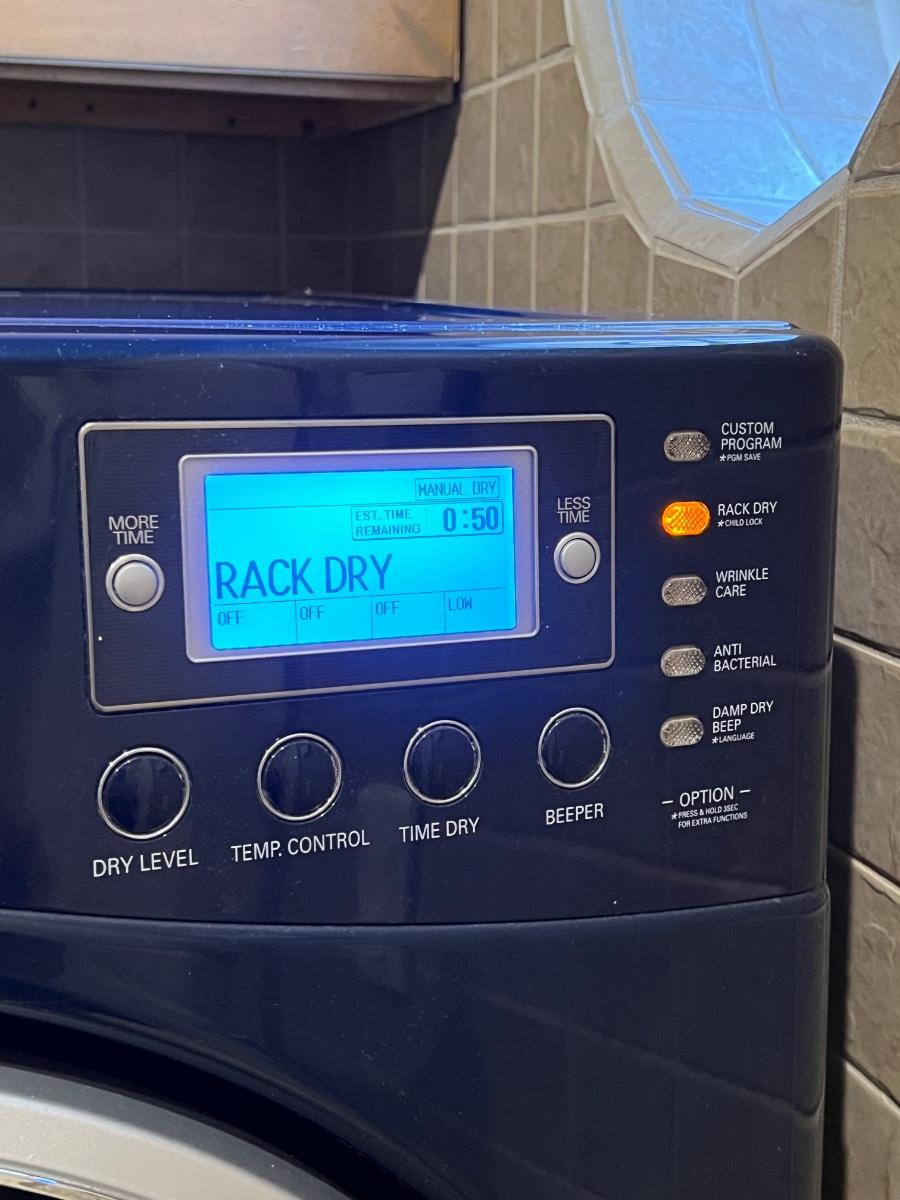 LG Tromm Gas Dryer & Pedestal *Read Details For Location