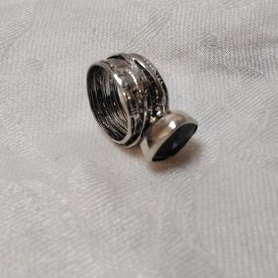 Big Beautiful Amethyst 925 Ring Size 6.5