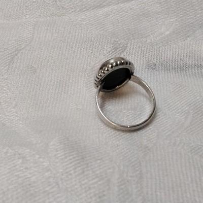 Big Beautiful Tiger Eye 925 Ring Size 8.5